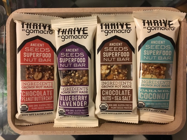 Review – GoMacro Thrive Bars – Made With Superfood Nuts & Seeds (Enter to WIN a Free Box!)